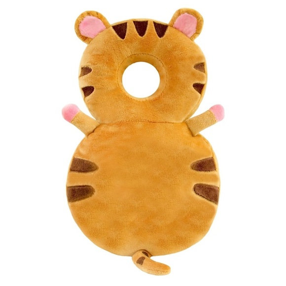 Infant Baby Toddler head protective pillow Plush Tiger with straps - Picture 2 of 8